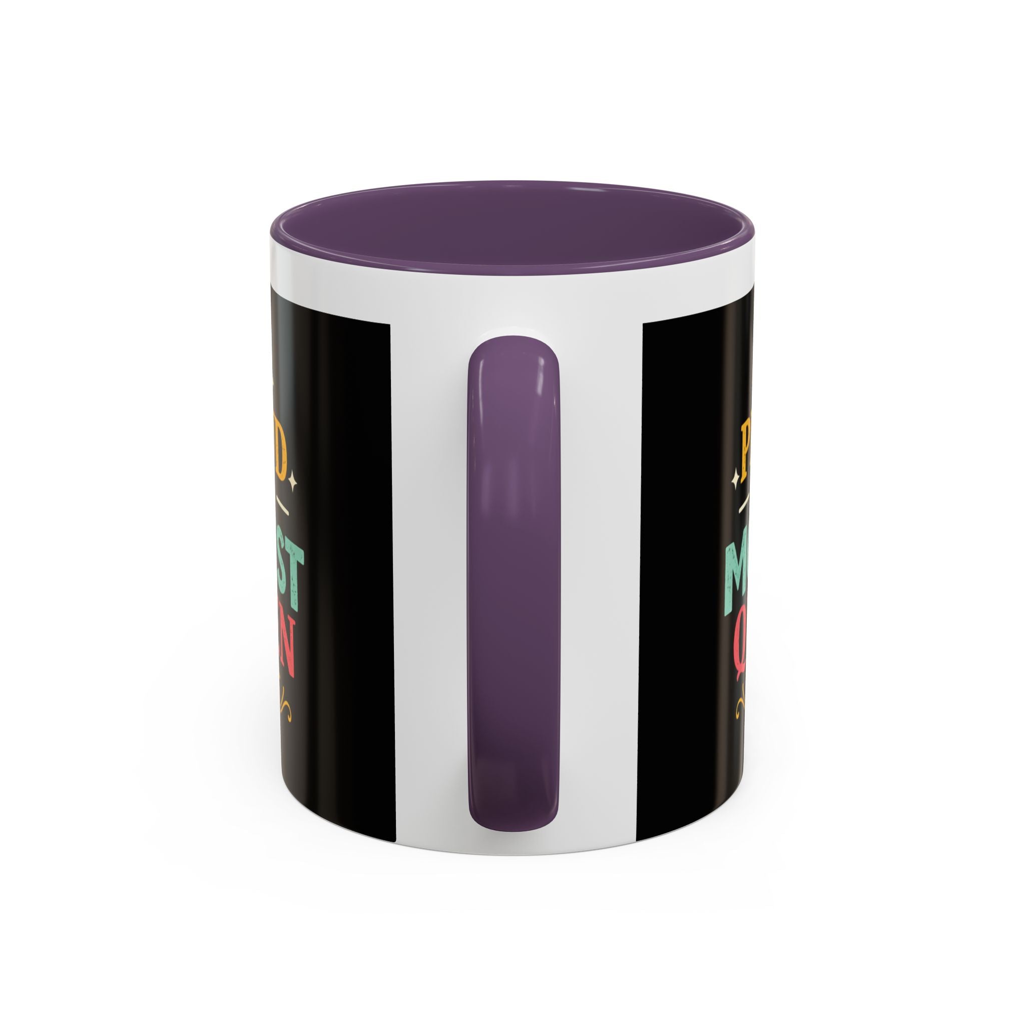 Proud to Be a Modest Queen Accent Coffee Mug — 11/15oz