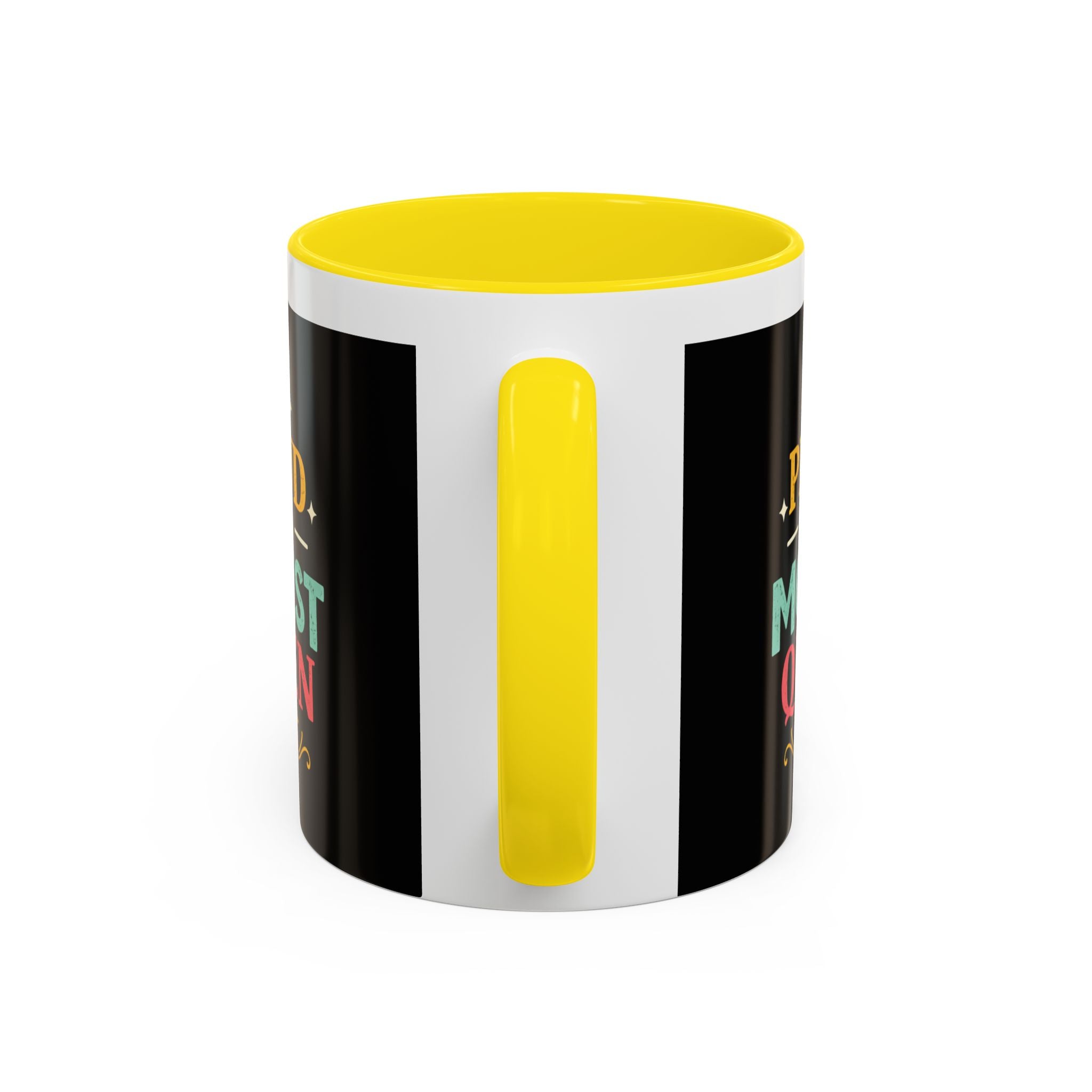 Proud to Be a Modest Queen Accent Coffee Mug — 11/15oz